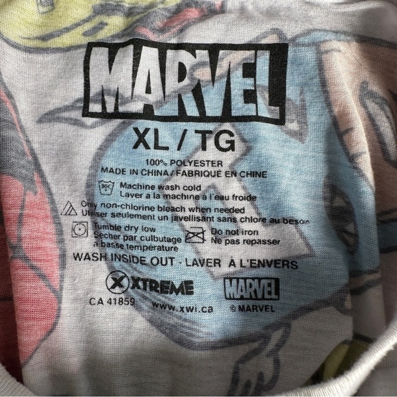 MARVEL T-Shirt men’s XL - print on both sides - Picture 2 of 3